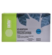 B3P22A  CACTUS Картридж №727 для HP DJ T920/T1500/T2530, черный матовый (130мл)