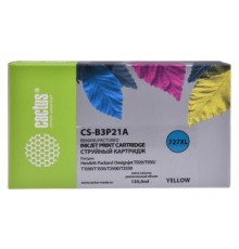 B3P21A CACTUS Картридж №727 для HP DJ T920/T1500/T2530, желтый  (130мл)