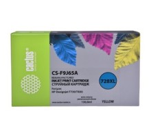 F9J65A CACTUS  Картридж 728XL для HP DJ T730/T830, желтый