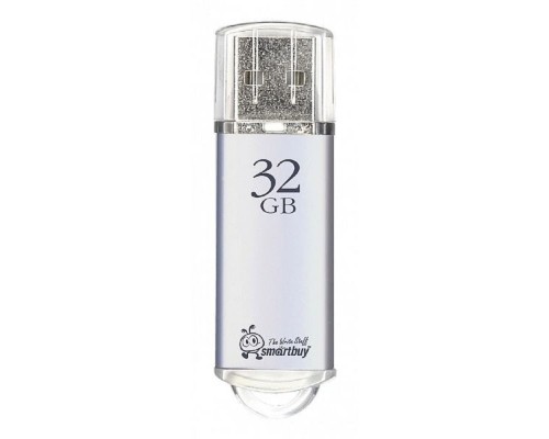 [Носитель информации] Smartbuy USB Drive 32Gb V-Cut series Silver SB32GBVC-S