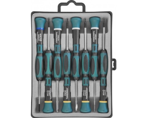 [Набор инструмента] JONNESWAY (D3750T18S) Набор отверток для точной механики TORX®, 50 мм, 8 предметов