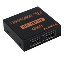 Telecom Разветвитель HDMI 1=>2 4k@30Hz <TTS7000>[6937510891719]