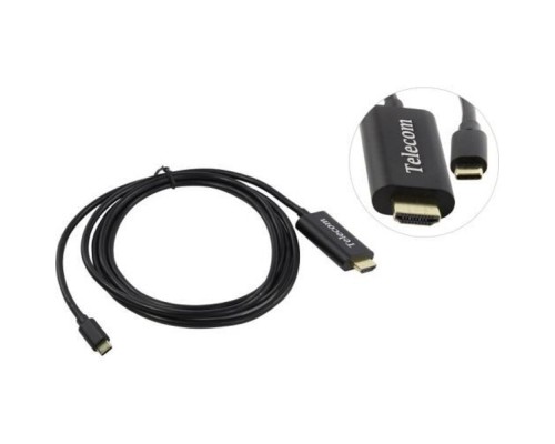 [кабели] Telecom Кабель USB3.1 Type-Cm --> HDMI A(m) 4K@30Hz, 1.8m <TCC005-1.8M> [6937510892112]