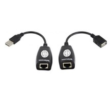 Telecom Адаптер-удлинитель USB-AMAF/RJ45, по витой паре до 45m <TU824> [6926123510322]