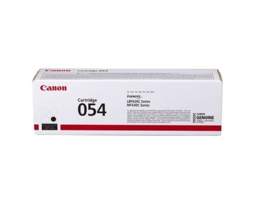 [Расходные материалы] Canon Cartridge 054 HBK 3028C002  Тонер-картридж для Canon MF645Cx/MF643Cdw/MF641Cw, LBP621/623 (3100 стр.) чёрный 