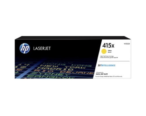[Расходные материалы] HP W2032X Картридж 415X увеличенной емкости, желтый (6000стр.) {HP LJ M454/MFP M479}
