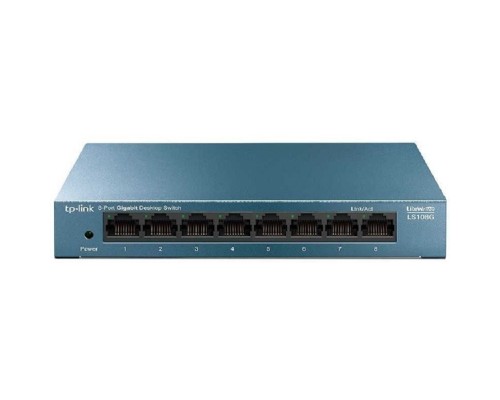 [Сетевое оборудование] TP-Link LS108G Настольный коммутатор с 8 гигабитными портами