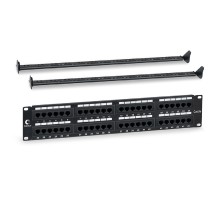 Cabeus PL-48-Cat.5e-Dual IDC Патч-панель 19