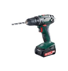 Metabo BS 14.4 Безударная дрель-шуруповерт [602206550] {14.4В, 2х1.5Ач LiIon,патрон 10мм,SC60, вес 1.2 кг }