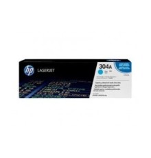 HP Картридж CC531AC лазерный голубой (2800 стр)  (белая корпоративная коробка)