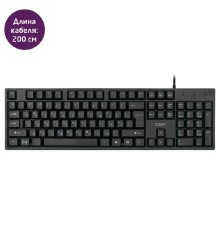 CBR KB 112, Клавиатура проводная полноразмерная, USB, 104 клавиши, длина кабеля 2 м