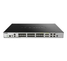 D-Link DGS-3630-28SC/A2ASI PROJ Управляемый L3 коммутатор, стек, 20x1000Base-X SFP, 4x10GBase-X SFP+, 4xCombo 1000Base-T/SFP, ПО SI