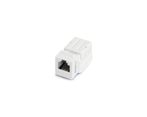 [Монтажное оборудование] Hyperline KJNE-6P6C-C2-90-WH Вставка Keystone Jack, RJ-12(6P6C), 110 IDC, заделка с помощью NE-TOOL, белая