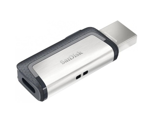 [носитель информации] SanDisk USB Drive 128Gb Ultra Dual SDDDC2-128G-G46 {USB3.0/USB Type-C, Black}  