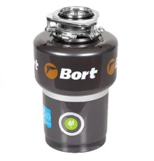 Bort Измельчитель пищевых отходов TITAN 5000 {560 Вт;  5,2 кг/мин; 3200 об/мин; 1400 мл; Нержавеющая сталь; набор аксессуаров 4 шт} [91275783]