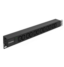 Exegate EX280865RUS Блок розеток ExeGate ServerPro PDU-19H007 Al-12C13-C20, 19