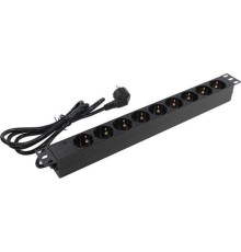 Exegate EX280848RUS Блок розеток ExeGate ServerPro PDU-19H902 Al-9S-EU1.8, 19