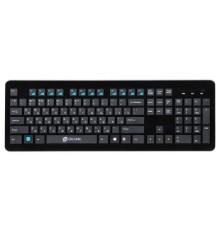 Клавиатура Oklick 870S черный USB беспроводная slim Multimedia [368218]