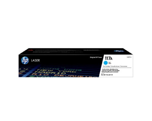 [Расходные материалы] HP W2071A Картридж 117A лазерный, голубой  (700стр.)