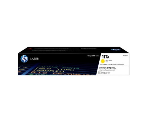 [Расходные материалы] HP W2072A Картридж 117A лазерный, желтый  (700стр.)