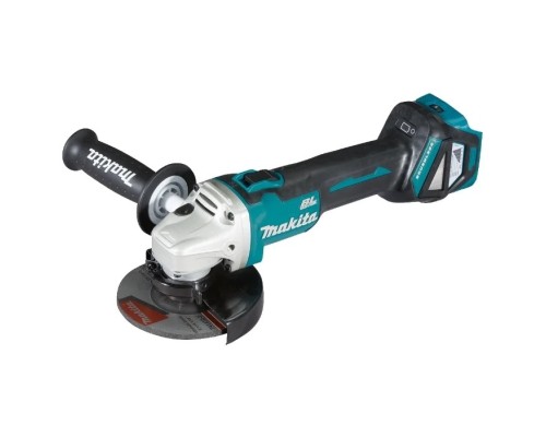[Шлифовальная машина] Makita DGA512Z УШМ акк { бщет,ф125мм,18В,Li-ion,3000-8500обм,2.3кг,кор,бак,зу,пл пуск,anti-restart }