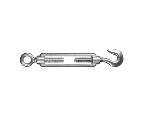 [Саморезы] STAYER Талреп DIN 1480, крюк-кольцо, М12, 4 шт, оцинкованный, [30515-12]