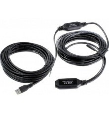 VCOM CU827-10M Кабель-адаптер USB3.0-repeater, удлинительный активный <Am-->Af> 10м <CU827-10M>[6937510855117]