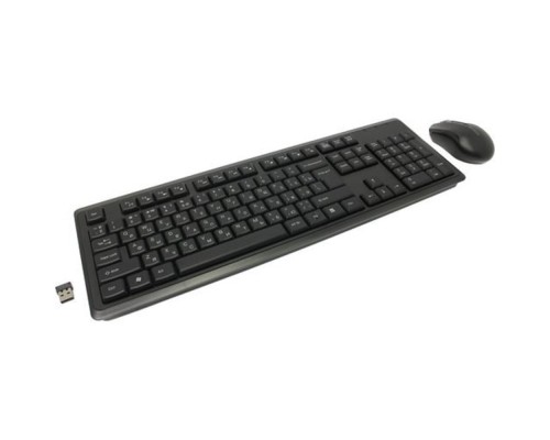 [Клавиатура] A-4Tech Клавиатура + мышь A4 V-Track 4200N клав:черный мышь:черный USB беспроводная [1147580]