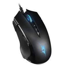A4Tech X89 черный оптическая (2400dpi) USB (7but) [1147672]