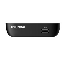 Ресивер DVB-T2 Hyundai H-DVB460 черный