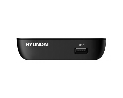 [Цифровые ТВ приставки HYNDAI] Ресивер DVB-T2 Hyundai H-DVB460 черный