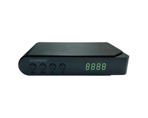 [Цифровые ТВ приставки HYNDAI] Ресивер DVB-T2 Hyundai H-DVB200 черный