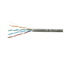 SkyNet Кабель UTP indoor 4x2x0,46, медный, FLUKE TEST, кат.5e, однож., (100м) box, серый [CSL-UTP-4-CU/100]