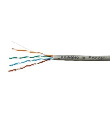 SkyNet Кабель UTP indoor 4x2x0,46, медный, FLUKE TEST, кат.5e, однож., (100м) box, серый [CSL-UTP-4-CU/100]