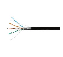 SkyNet Кабель FTP outdoor 4x2x0,46, медный, FLUKE TEST, кат.5e, однож., 100 м, box, черный [CSL-FTP-4-CU-OUT/100]