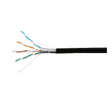 SkyNet Кабель FTP outdoor 4x2x0,51, медный, FLUKE TEST, кат.5e, однож., 100 м, box, черный [CSP-FTP-4-CU-OUT/100]