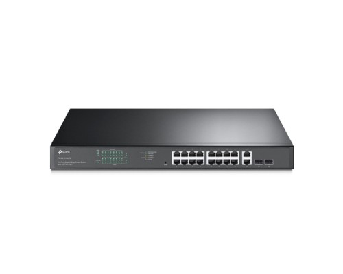 [Сетевое оборудование] TP-Link TL-SG1218MPE Коммутатор Easy Smart с 18 гигабитными портами (16 портов PoE+) и 2 комбинированными портами RJ45/SFP