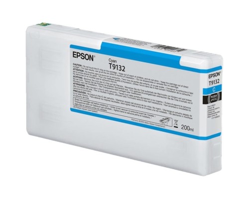 [Расходные материалы] Epson C13T913200 картридж  для Epson SC-P5000/SC-P5000V, Cyan, 200 мл. (LFP)