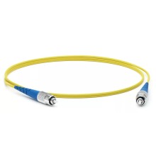 Hyperline FC-S2-9-FC/UR-FC/UR-H-2M-LSZH-YL Патч-корд волоконно-оптический (шнур) SM 9/125 (OS2), FC/UPC-FC/UPC, 2.0 мм, simplex, LSZH, 2 м