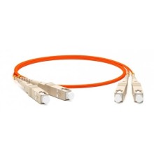 Hyperline FC-D2-62-SC/PR-SC/PR-H-15M-LSZH-OR Патч-корд волоконно-оптический (шнур) MM 62.5/125, SC-SC, 2.0 мм, duplex, LSZH, 15 м