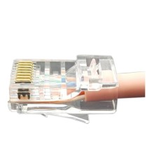 Hyperline PLEZ-8P8C-U-C6 Разъем легкой оконцовки RJ-45 (8P8C) под витую пару, категория 6 (50 µ