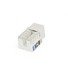 Hyperline KJ9-8P8C-C6-90-WH Вставка Keystone Jack RJ-45(8P8C), категория 6, белая