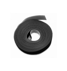 Hyperline WASNR-5x25-BK Лента (липучка) в рулоне, ширина 25 мм, длина 5 м, черная