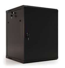 Hyperline TWB-0945-SR-RAL9004 шкаф настенный 19-дюймовый (19