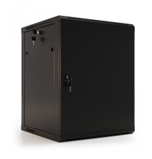 Hyperline TWB-0966-SR-RAL9004 шкаф настенный 19-дюймовый (19