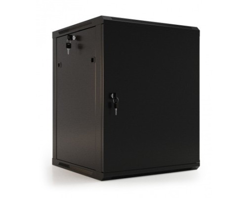 [Монтажный шкаф] Hyperline TWB-0966-SR-RAL9004 шкаф настенный 19-дюймовый (19