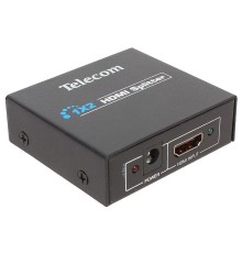 Telecom Разветвитель HDMI 1=>2 , каскадируемый , 1.4v+3D <TTS5010>[6937510891573]