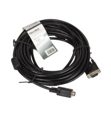 TV-COM Кабель соединительный SVGA (15M/M) 10m 2 фильтра (QCG120H-10M) [6939510844184]