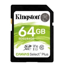 SecureDigital 64Gb Kingston SDS2/64GB {SDXC Class 10, UHS-I}