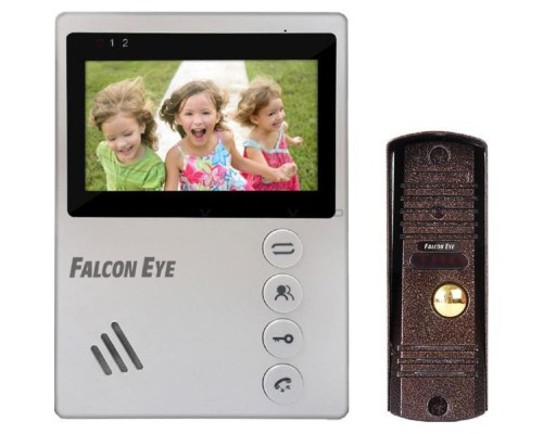 [Домофоны] Falcon Eye KIT- Vista Комплект. Видеодомофон: дисплей 4